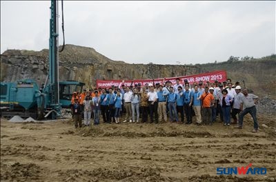 2013山河智能全球巡展印尼站完美收官