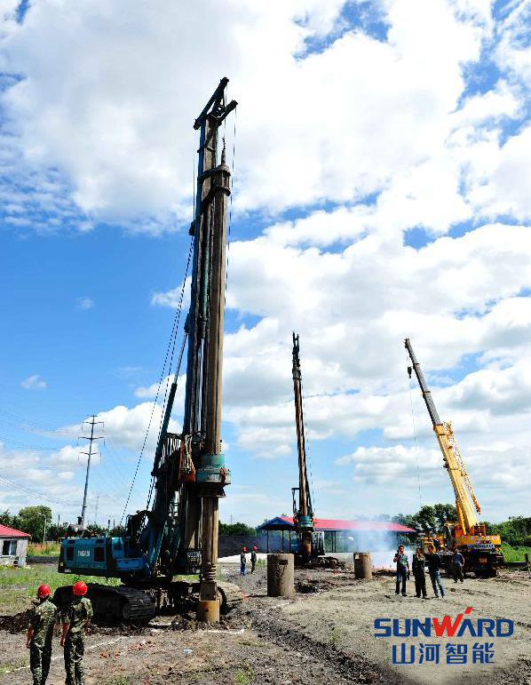 完美第一钻，山河智能助力哈佳快速铁路