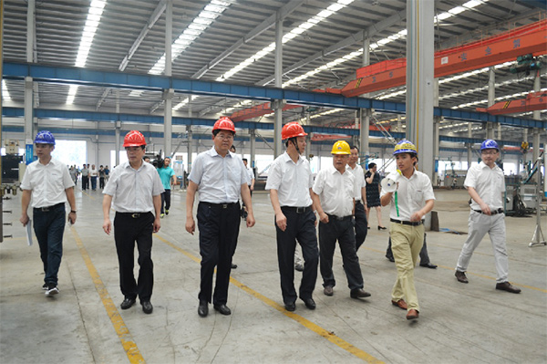 淮北市委书记黄晓武一行调研山河矿装