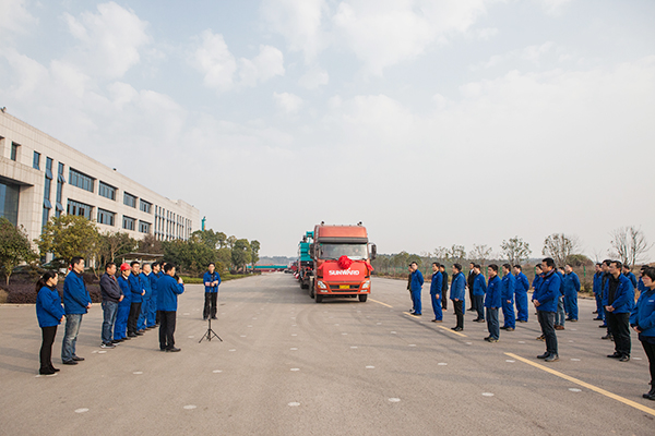 情人节牵手成功，山河智能SWDM520“我爱你”出嫁了