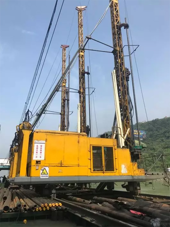 打造长江黄金水道!山河智能航道钻机轻松搞定水下礁石