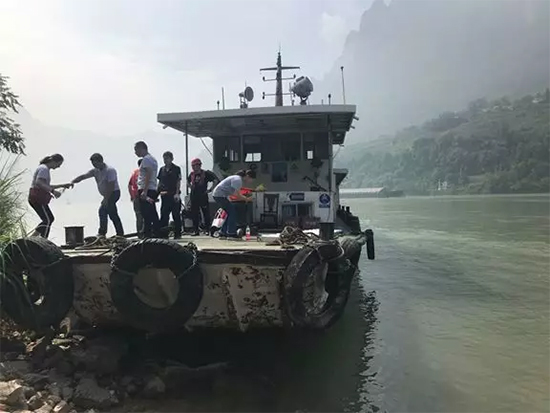 打造长江黄金水道!山河智能航道钻机轻松搞定水下礁石