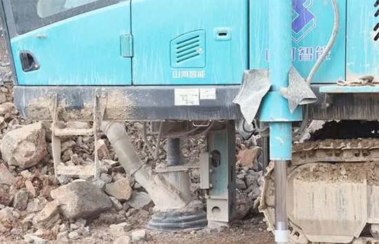 15年3万小时!山河智能元老级潜孔钻机“雄风”依旧