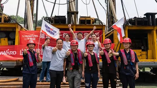 打造长江黄金水道!山河智能航道钻机轻松搞定水下礁石