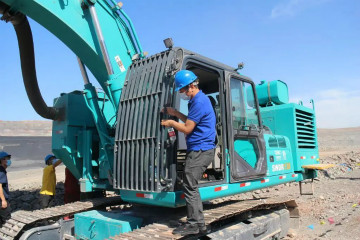 晚上八九点钟的太阳——山河智能服务万里行新疆纪实