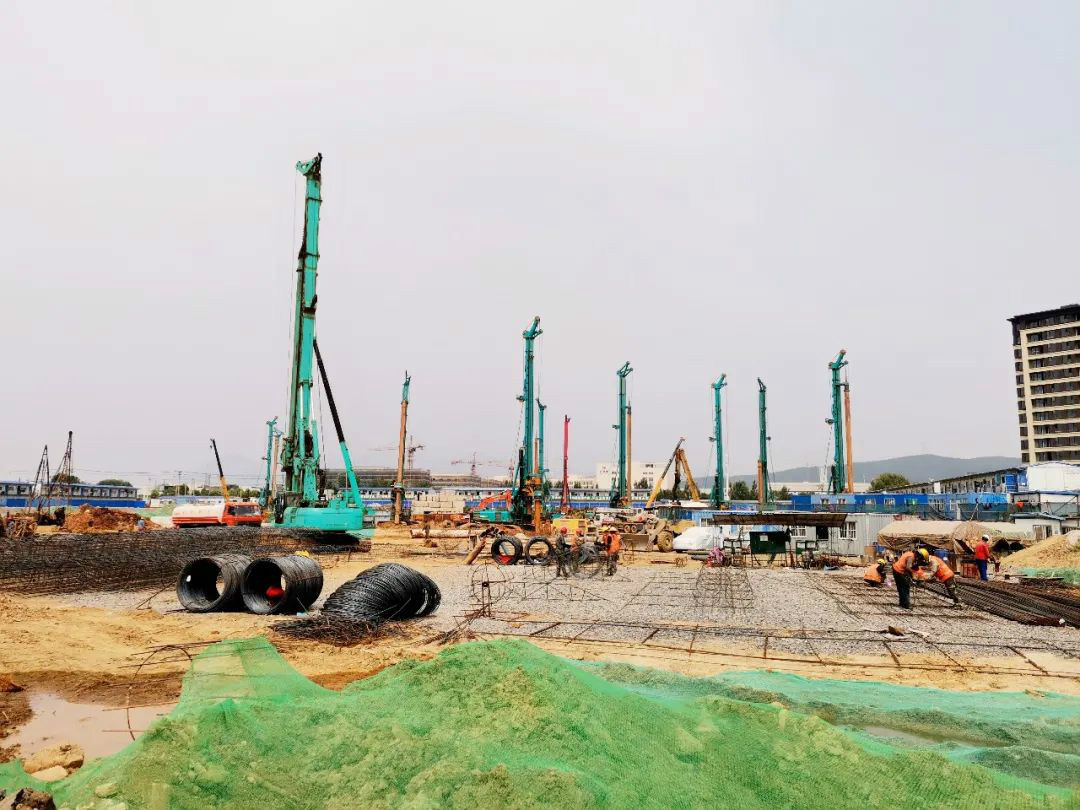 效率两倍于对手！山河智能旋挖钻机大连扬威名