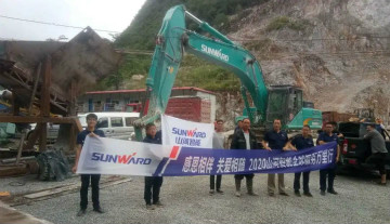 感恩相伴，关爱相随——山河智能服务万里行深入广西服务客户